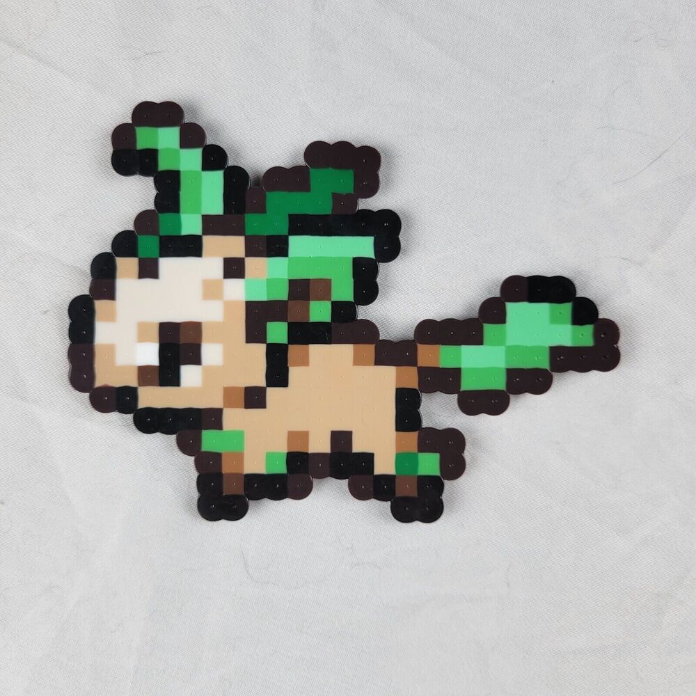 Leafeon Overworld Sprite Pokemon Perler